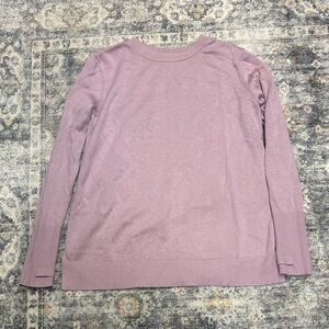 Lululemon Lavender Long Sleeve Sweater